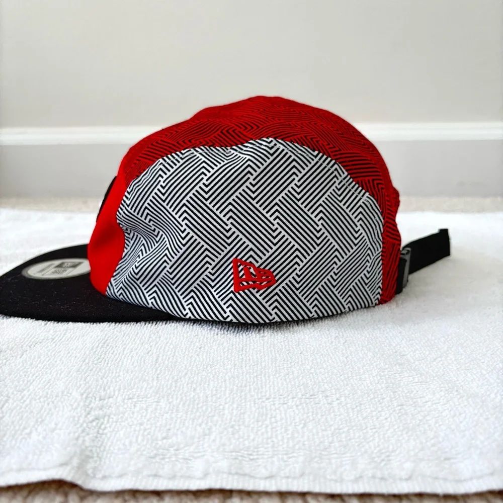 New Era DTLR Exclusive Red and Black Chicago Bulls Cap